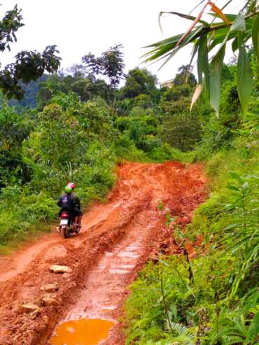 Droga do wioski Cao Bồ, prowincja Hà Giang