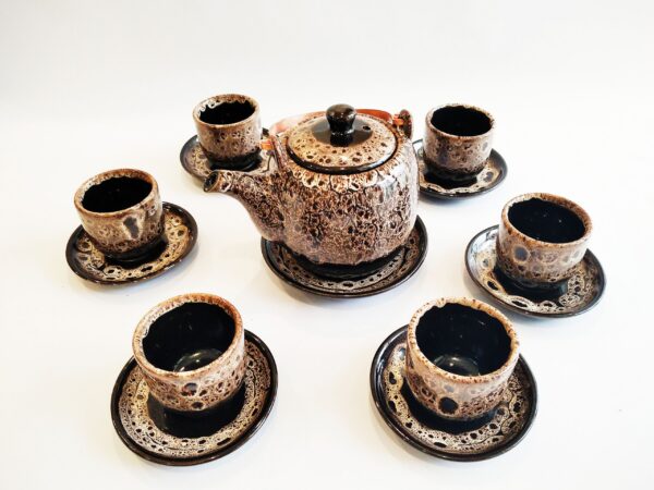 Ceramiczny zestaw do herbaty Skaliste Wybrzeże